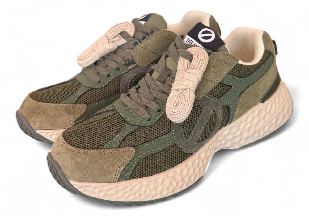 Sneaker uomo Carter 2.0 verde No Name 