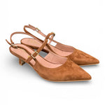 Slingback cintino suede sigaro Ranye 