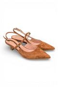 Slingback cintino suede sigaro Ranye