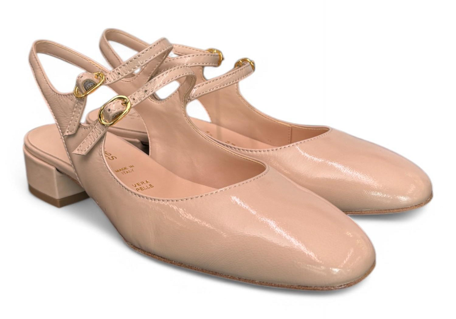 Slingback cinturini T30 cipria Les Autres<BR/> 