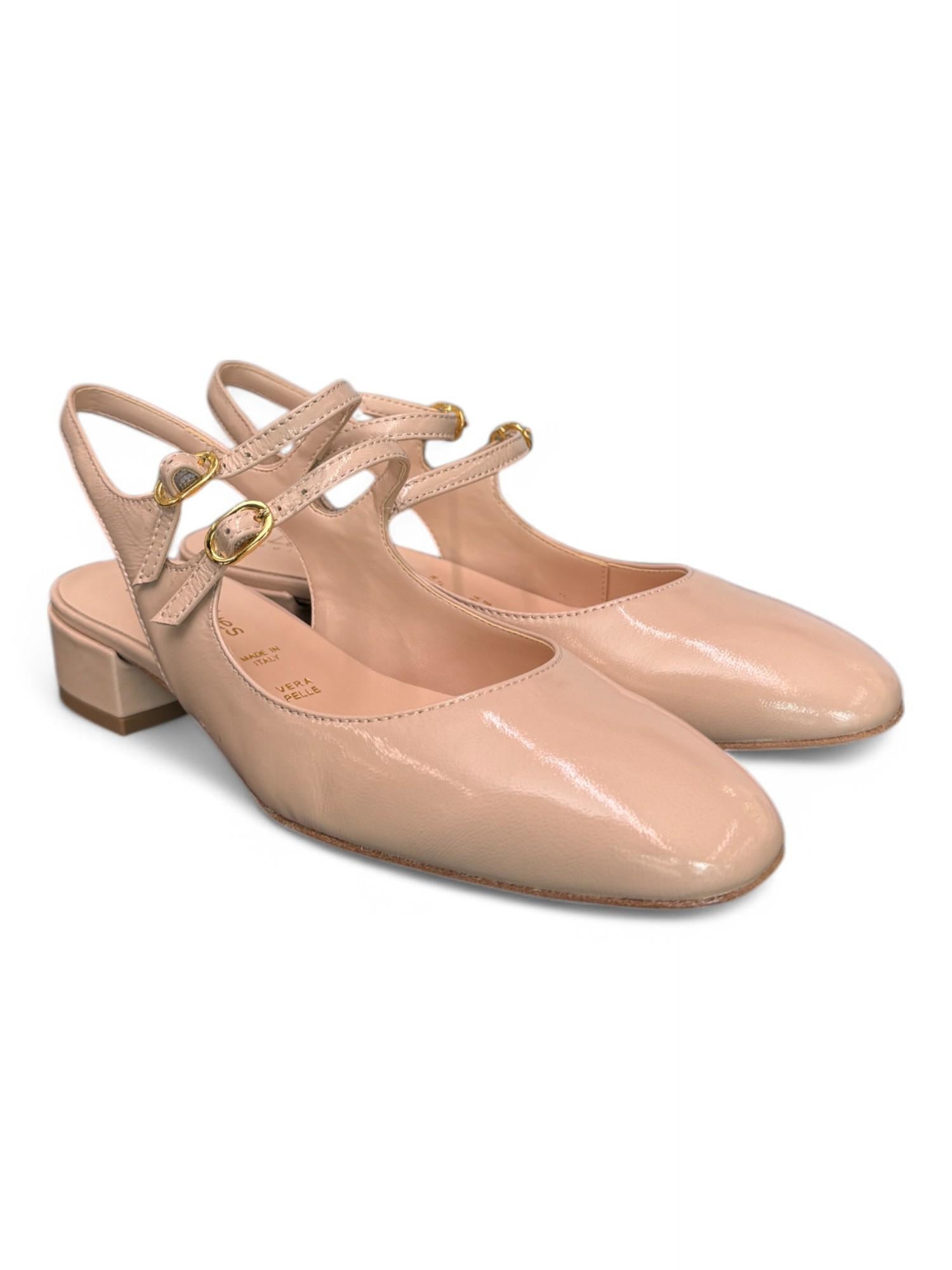 Slingback cinturini T30 cipria Les Autres<BR/> 