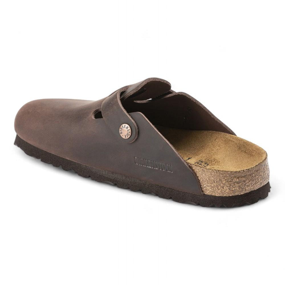 Sabot Boston Birkenstock Habana 860133 testa di moro 