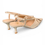Slingback pelle osso T60  Matteo Pitti 