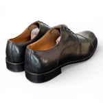 Allacciata francesina pelle nera Exton 