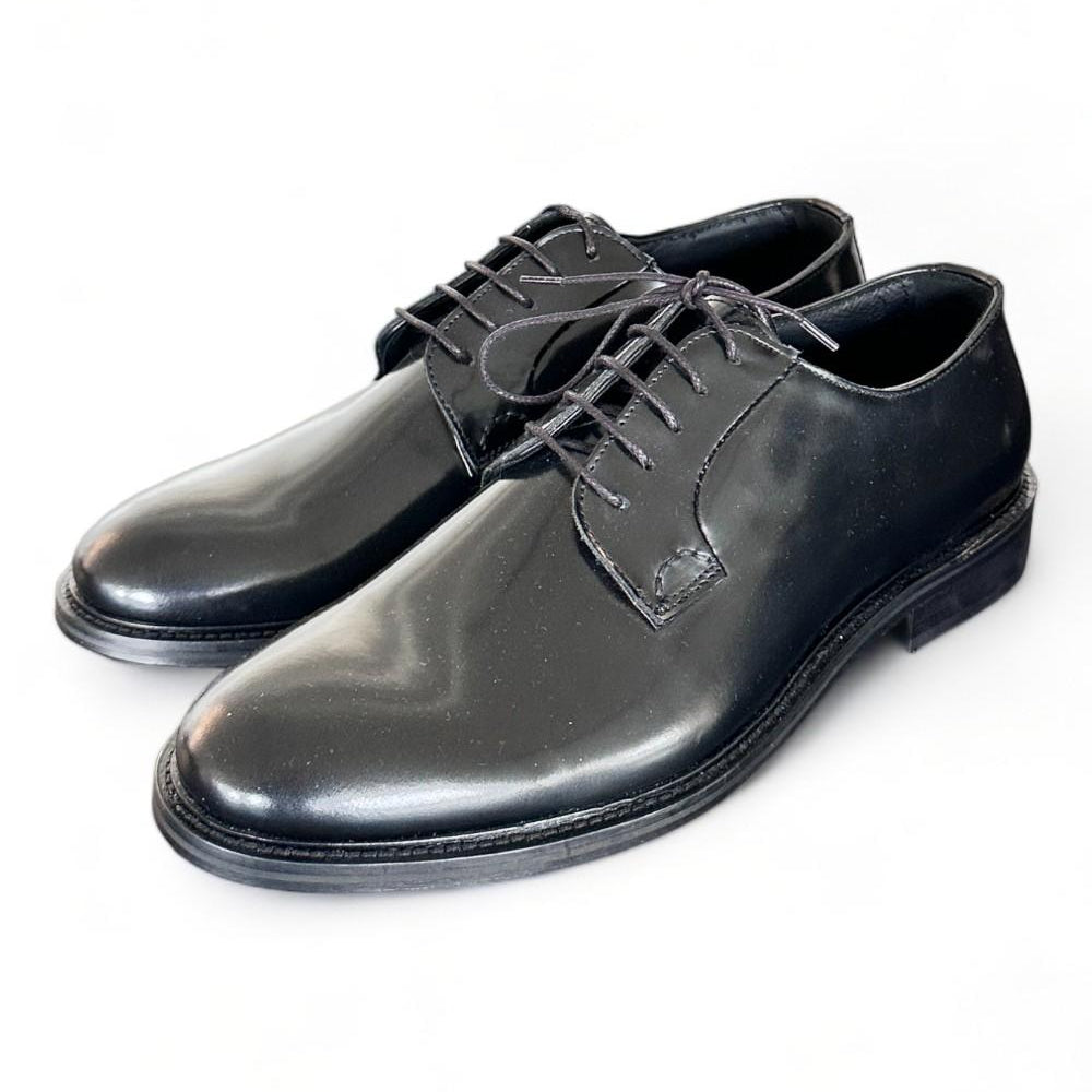 Scarpa uomo derby liscio spazzolato Franco Fedele 