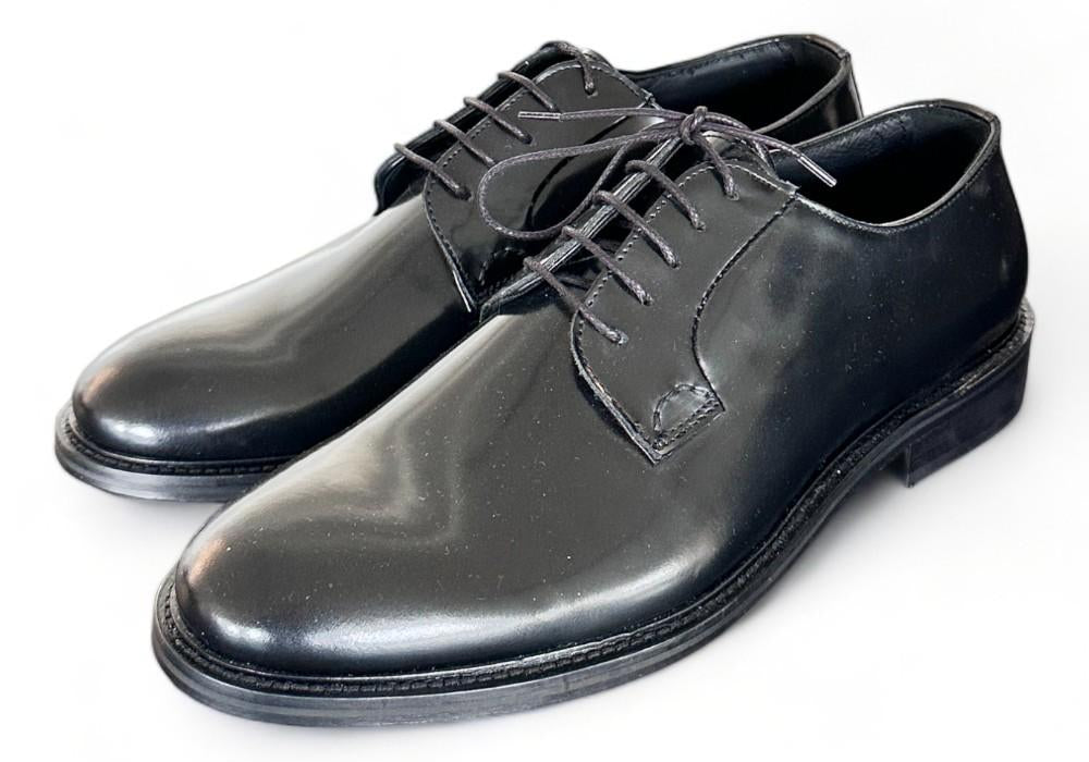 Scarpa uomo derby liscio spazzolato Franco Fedele 