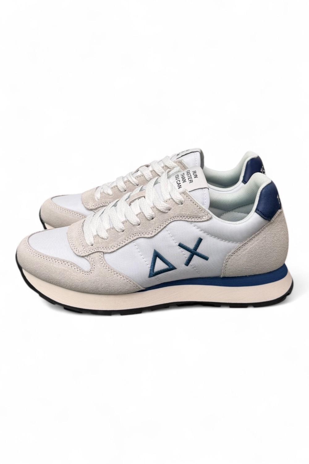 Sneaker uomo SUN 68 TOM basic bianco<BR/> 