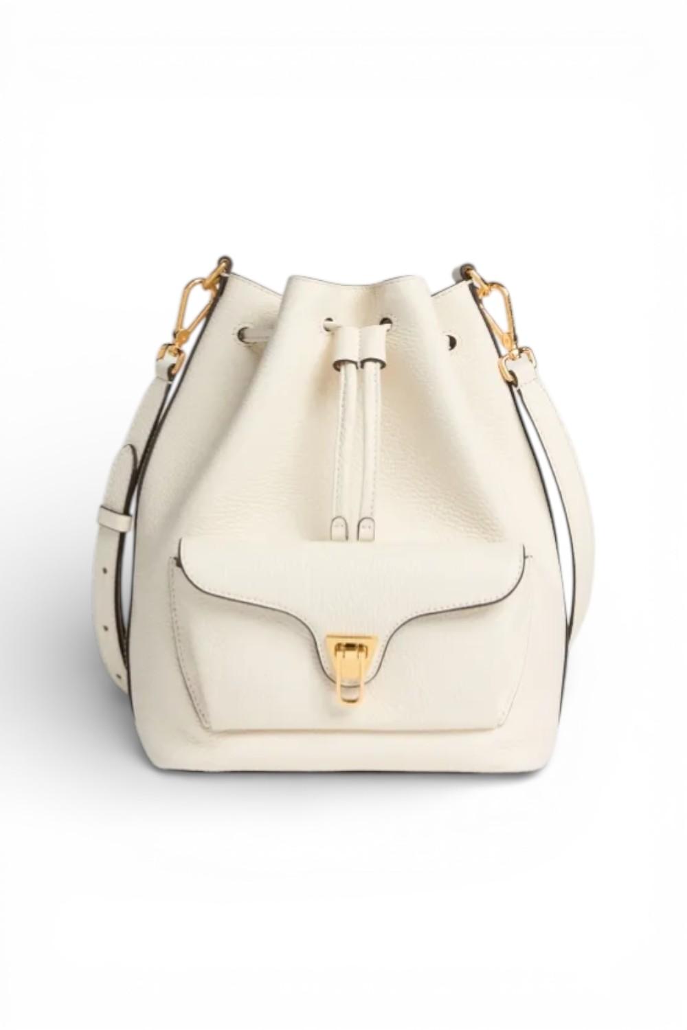 Borsa Beat Soft Coccinelle secchiello pearl 