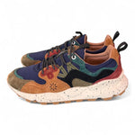 Sneaker uomo Flower Mountain Yamano 3 2B32 mud light brown navy 