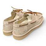 Allacciato barca uomo Panchic suede Dove Grey<BR/> 