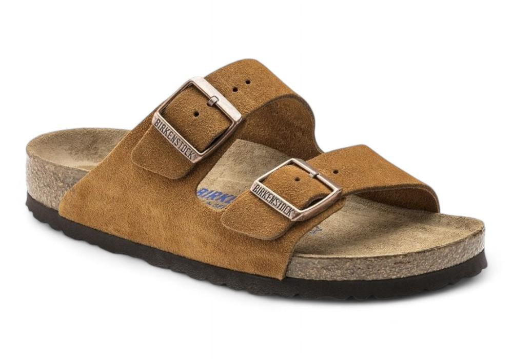 Ciabatta Birkenstock Arizona Suede Mink 1027162<BR/> 