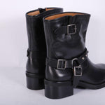 Stivaletto biker nero Emanuel Vee 