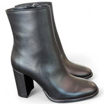 Stivaletto zip nappa nera T90 Bianca Di<BR/> 