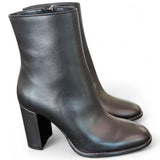 Stivaletto zip nappa nera T90 Bianca Di<BR/> 