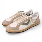 Sneaker uomo 4B12 Play New U1013 bianca grigia verde 