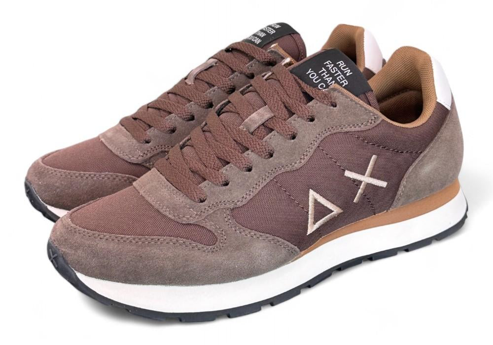Sneaker uomo Tom Solid basic brown Sun 68 