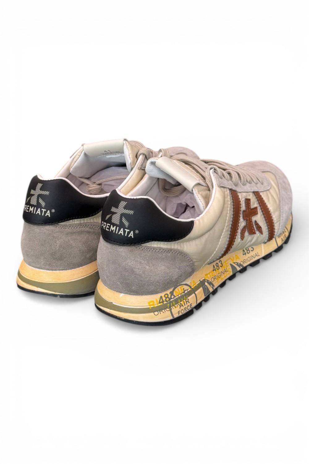 Sneaker uomo Lucy 8189 beige marrone 