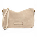 Pochette Nora suede nude piccola Gianni Chiarini<BR/> 