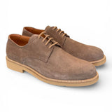 Allacciato camoscio taupe micro Exton 