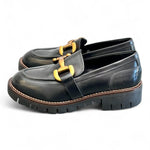 Mocassino accessorio pelle nera Anima 