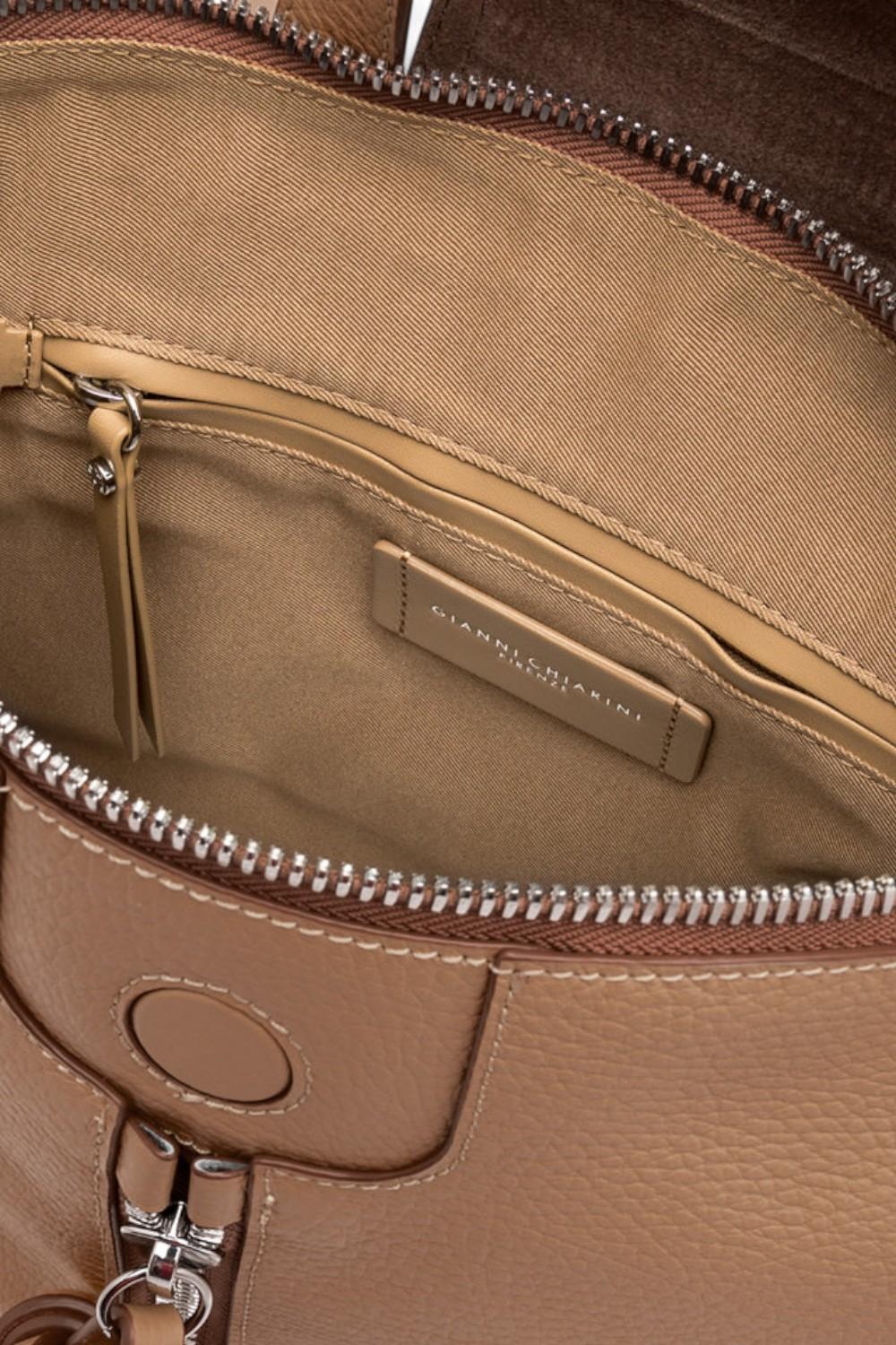 Zaino Giada pelle clay Gianni Chiarini<BR/> 