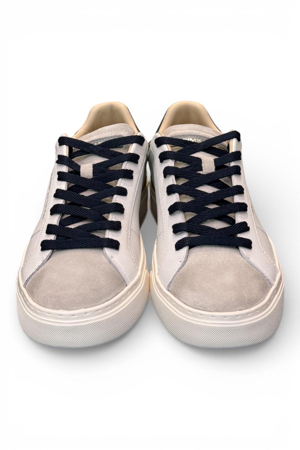 Sneaker bianca grigia blu Crime London 