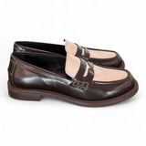 Mocassino abrasivato marrone crema Anima 