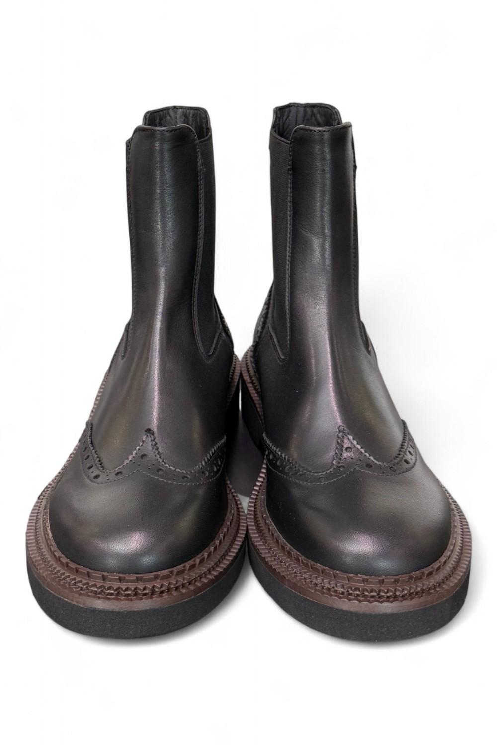 Beatles imperiale pelle nera Crown<BR/> 