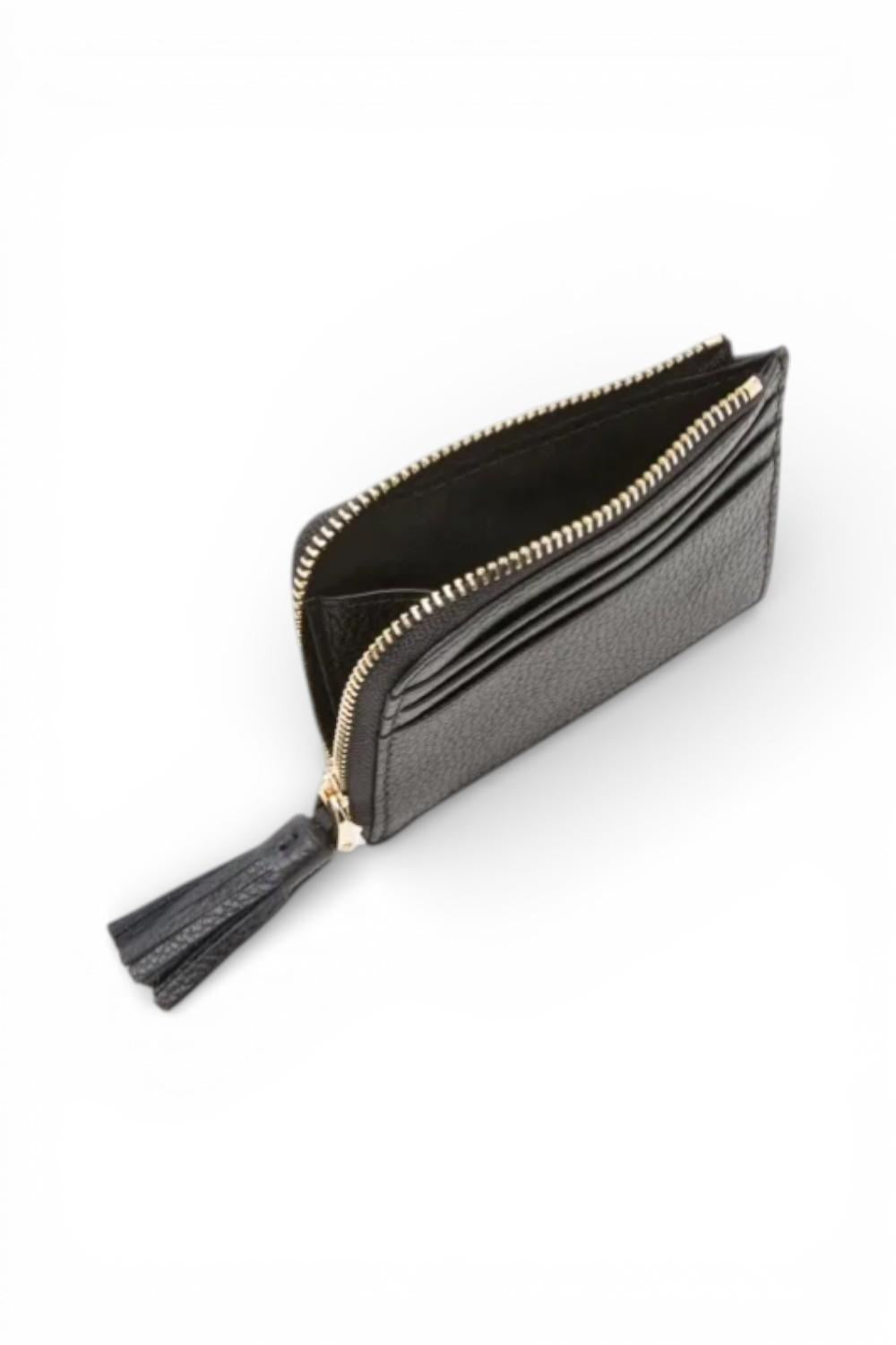 P.foglio p.carte piccolo Tassel nero Coccinelle 