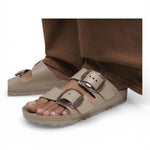 Ciabatta donna Arizona eva Gray Taupe Birkenstock 
