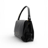 Postino Cecile pelle nera Gianni Chiarini<BR/> 