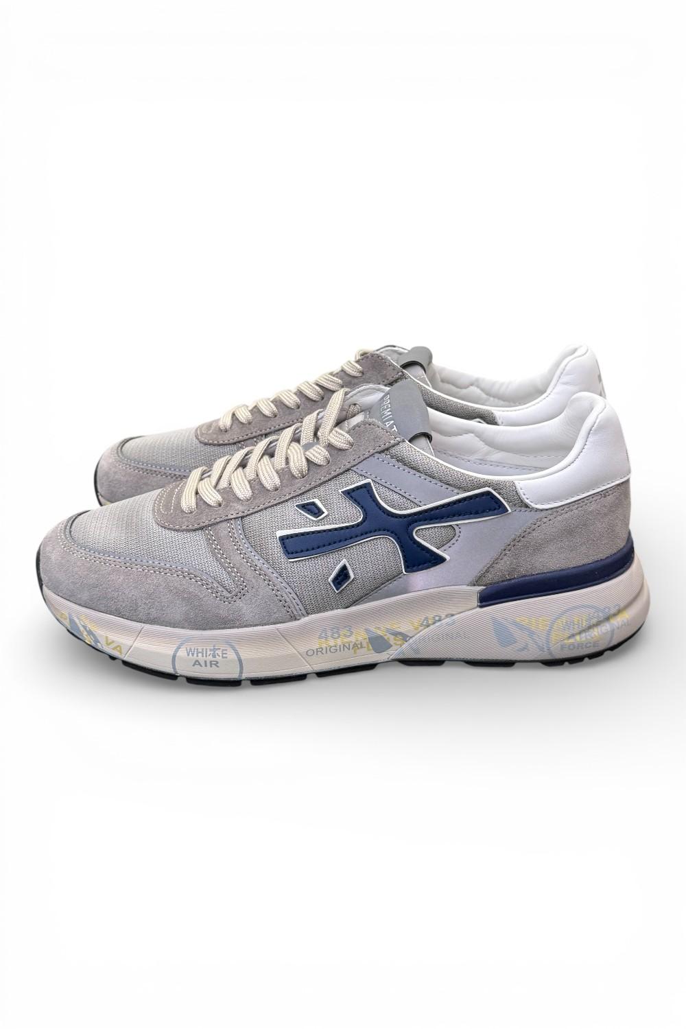 Sneaker uomo Mick 8001 Premiata grigio/blu 