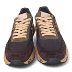 Sneaker uomo Premiata Mick 7721 blu arancio<BR/> 