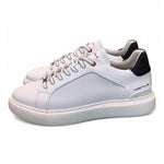 Sneaker eclipse bianca nera Ambitious<BR/> 