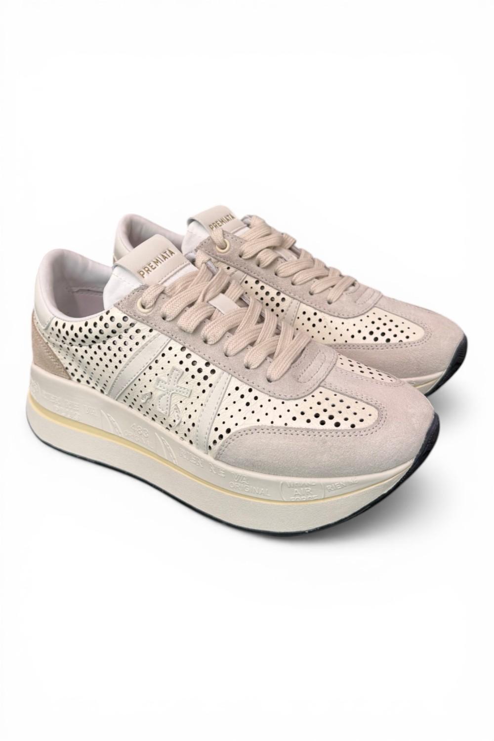 Sneaker donna Bethcoin 8171 Premiata fori latte 