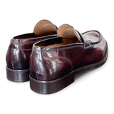 Mocassino spazzolato bordeaux Franco Fedele 