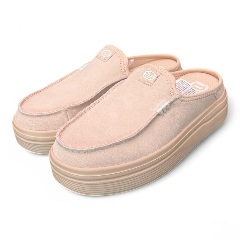 Sabot Hey Dude Austin Lift suede blush 