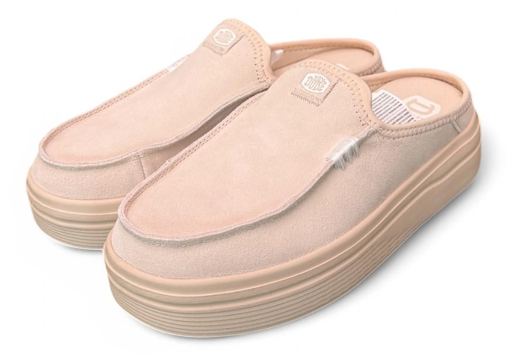 Sabot Hey Dude Austin Lift suede blush 