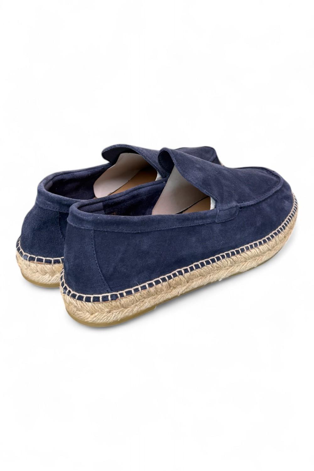 Espadrilles mocassino uomo suede azul Gaimo<BR/> 