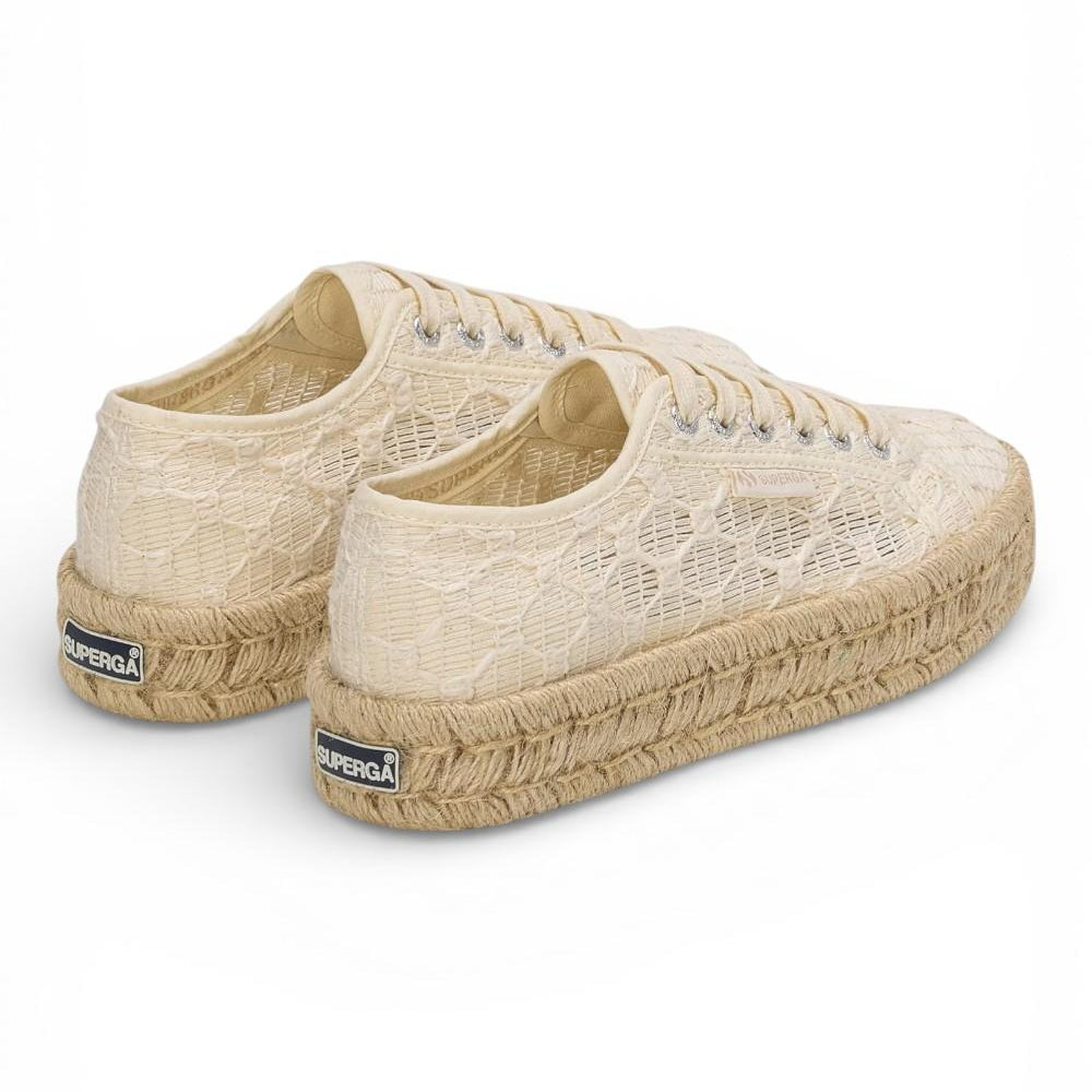 Sneaker Superga 2740 Platform cotton stone wash rope 