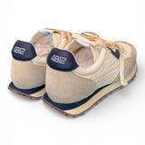 Sneaker uomo 4B12 Vintage Run beige blu 