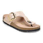 Ciabatta Gizeh Big Buckle shine beige Birkenstock 1026550 