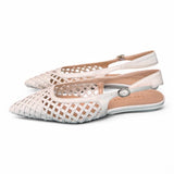 Slingback intreccio sasso flat Les Autres<BR/> 