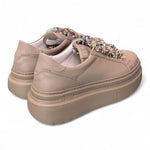 Sneaker donna Gioplus platform tortora 