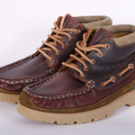 Polacco barca artigianale marrone Satorisan Earth Boot Premium 