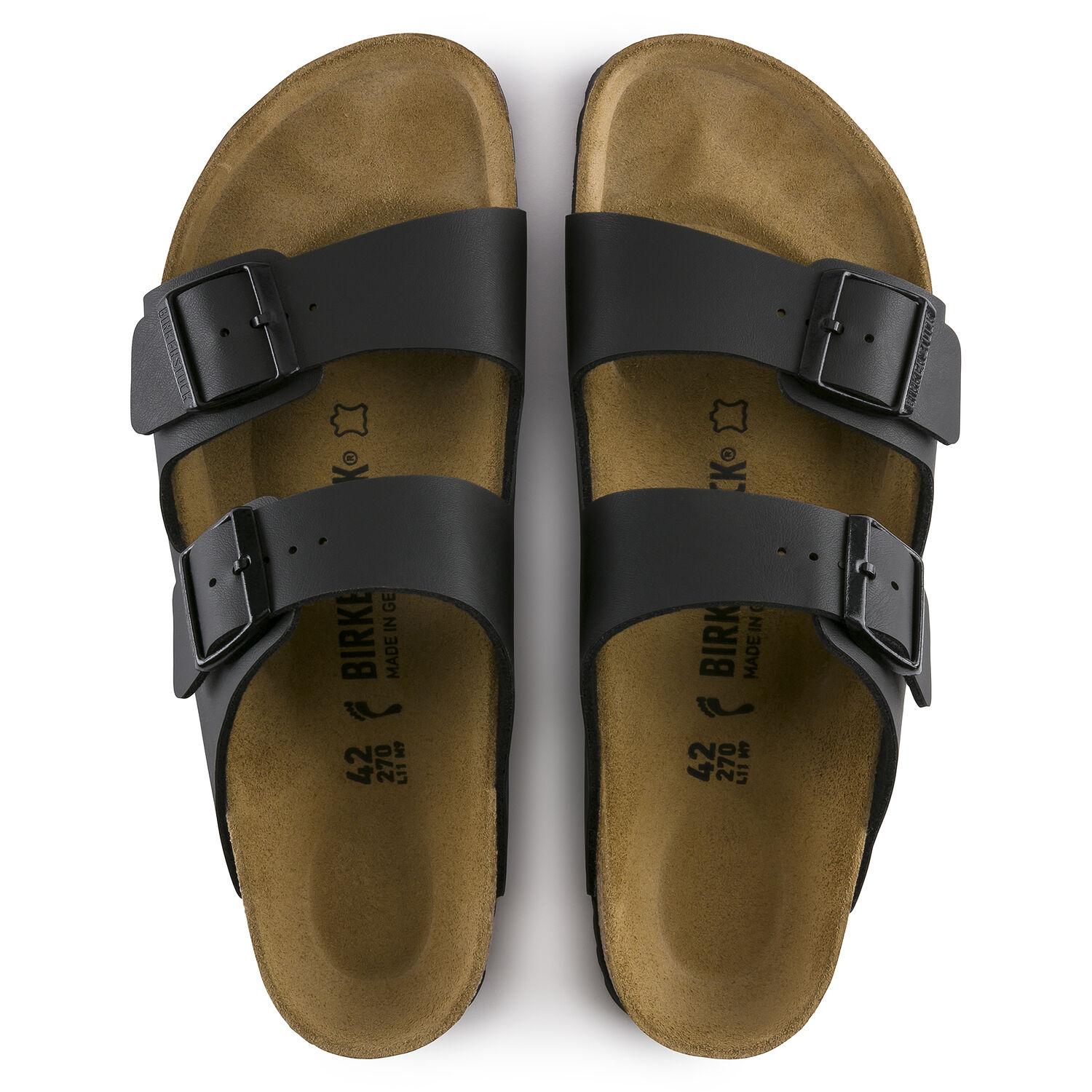 Ciabatta arizona BF black Birkenstock 051793 uomo 