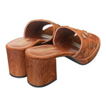 Ciabatta fascia bottoni cuoio Noa Harmon 