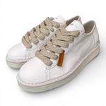 Allacciato uomo Panchic P01 leather white<BR/> 