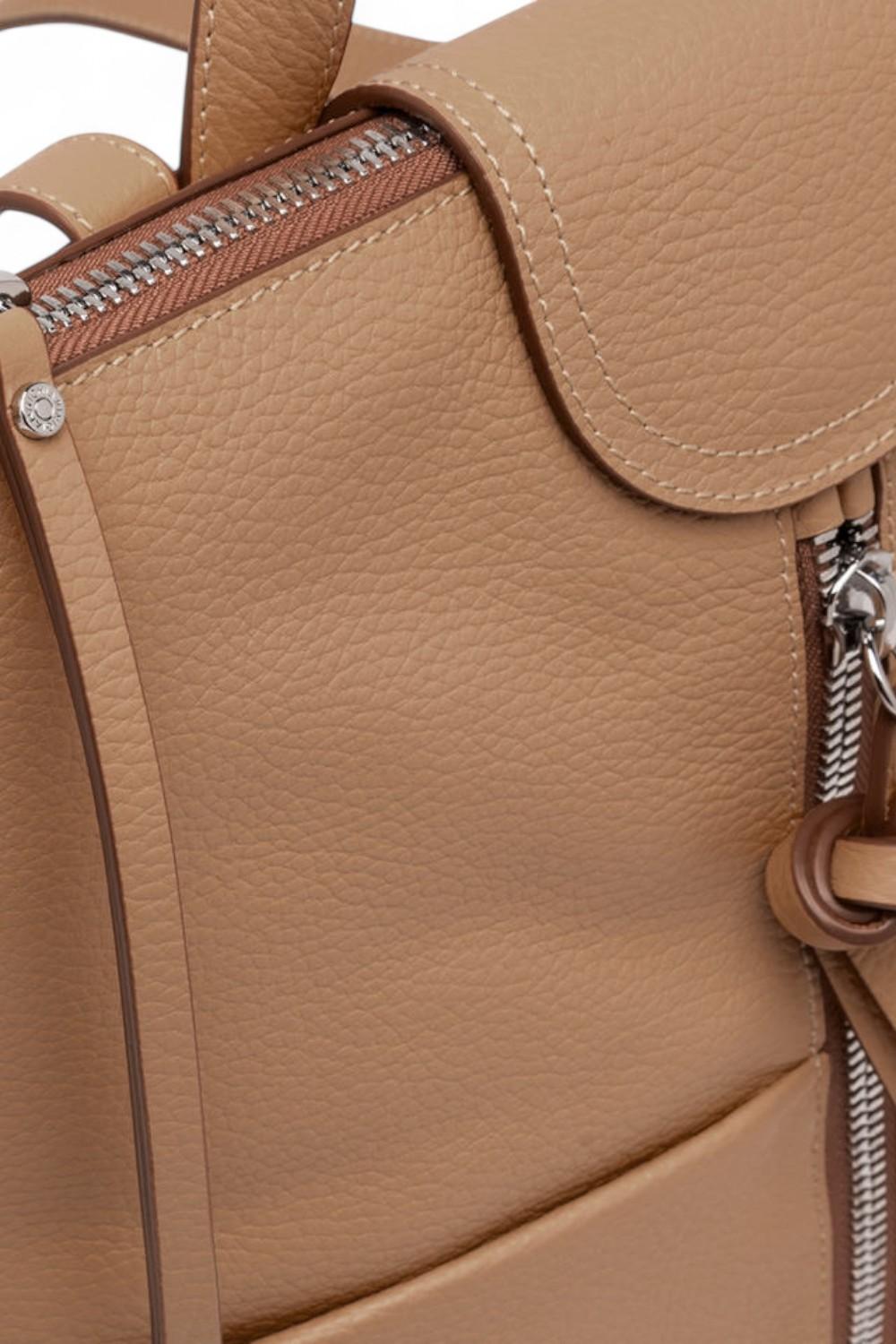 Zaino Giada pelle clay Gianni Chiarini<BR/> 