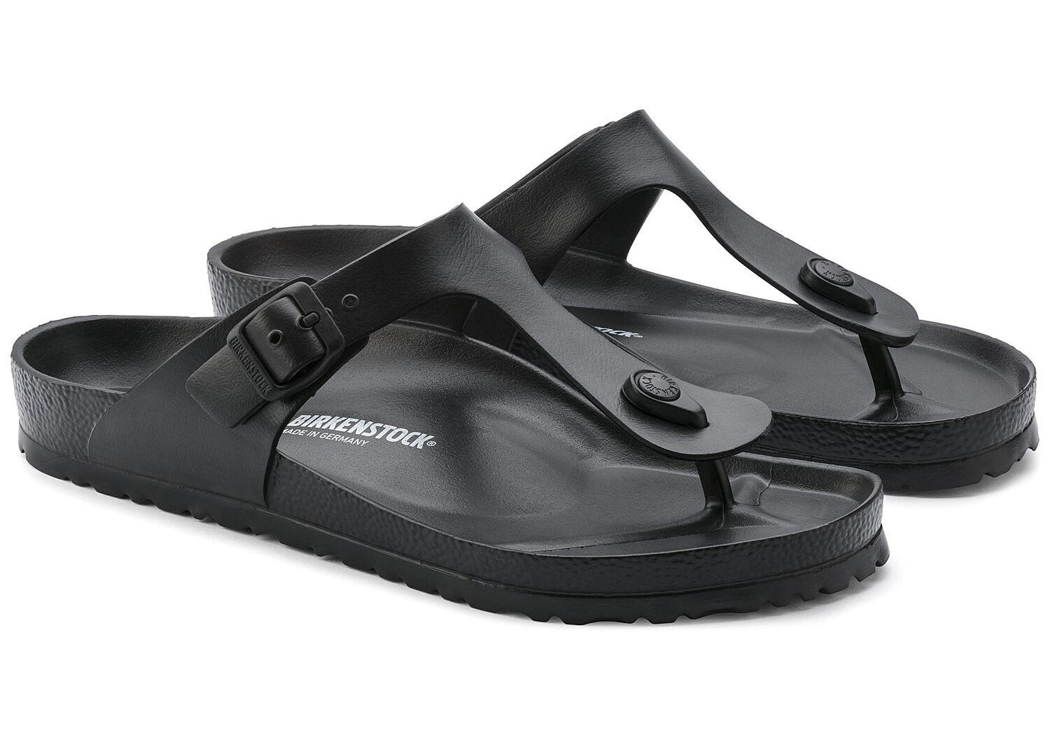 Ciabatta Infradito Eva nero Birkenstock 128201 